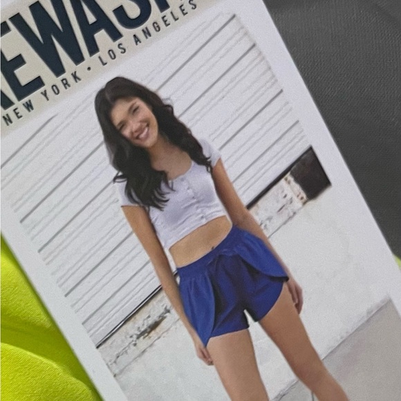 NWT Rewash Lime Green Shorts - Picture 3 of 5